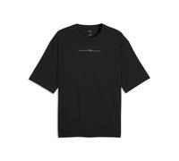 Puma GRAPHICS BOXY FOIL TEE Herren T-Shirt, schwarz, größe M