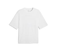 T-Shirt PUMA "Graphics Boxy Foil T-Shirt Herren", Herren, Gr. XXL, weiß, Obermaterial: 100% Baumwolle. Rippe: 80% Baumwolle, 20% Polyester, clean, Rundhals, Shirts T-Shirt (75436937-XXL) weiß