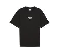 T-Shirt PUMA "Porsche Legacy Graphic T-Shirt Herren", Herren, Gr. M, schwarz, Obermaterial: 100% Baumwolle; Rippe: 71% Baumwolle, 29% Polyester, clean, oversize, Rundhals, Shirts T-Shirt (42006403-M)