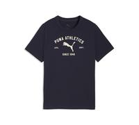 PUMA Class Graphic T-Shirt Jungen 16 - new navy 140