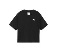 PUMA Damen Class Relaxed Pinnacle T-Shirt S, Black