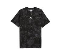 T-Shirt PUMA "PUMA Sport Camo T-Shirt Herren", Herren, Gr. S, schwarz, Obermaterial: 100% Baumwolle. Rippe: 30% Polyester, 70% Baumwolle, regular fit, Rundhals, Shirts T-Shirt (73348823-S) schwarz