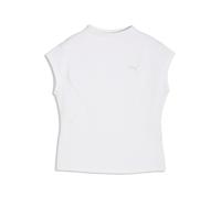 T-Shirt PUMA "PUMATECH SENSE dryCELL T-Shirt Damen", Damen, Gr. S, weiß, Obermaterial: 5% Elasthan, 95% Baumwolle, clean, slim fit, Rundhals, Shirts T-Shirt (94829636-S) weiß