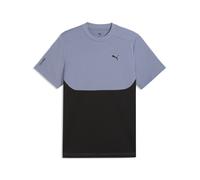 T-Shirt PUMA "PUMATECH T-Shirt Herren", Damen, Gr. XL, gray sky, Obermaterial: 65% Polyester, 35% Baumwolle. Rippe: 29% Polyester, 71% Baumwolle, clean, regular fit, Rundhals, Shirts T-Shirt (95286102