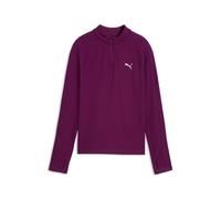 T-Shirt PUMA "Train All Day Essentials Slim Langarmshirt Mädchen", Kinder, Gr. 176, fuchsia glow pink, Obermaterial: 92% Polyester, 8% Elasthan, clean, slim fit, Rundhals, Shirts T-Shirt (90519545-176