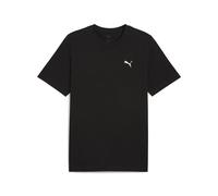 T-Shirt PUMA "WARDROBE ESS T-Shirt Herren", Jungen, Gr. L, schwarz, Obermaterial: 100% Baumwolle. Rippe: 20% Polyester, 80% Baumwolle, clean, regular fit, Rundhals, Shirts T-Shirt (45384618-L) schwarz