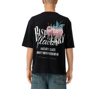 qs - T-Shirt schwarz - Gr. - XXL
