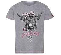T-Shirt Quentaya Kids grau | Kinder Trachtenshirt mit süßem Print | Sturkopf grau 134
