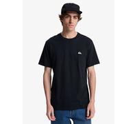 T-Shirt QUIKSILVER "BASIC SHORT SLEEVE TEE YOUNG MEN", Herren, Gr. XXL, schwarz, Obermaterial: 100% Baumwolle, Rundhals, Shirts T-Shirt, für Erwachsene, sportlicher Stil, aus Baumwolle (63873749-XXL)