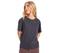 T-Shirt QUIKSILVER "Essential", Damen, Gr. S, grau (tarmac), Obermaterial: 100% Baumwolle., Shirts T-Shirt (75047422-S) tarmac