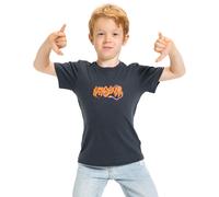 T-Shirt QUIKSILVER "Ev Bloomsday", Kinder, Gr. 4(101-108cm), india ink, Obermaterial: 100% Baumwolle., Shirts T-Shirt (41680653-4) india ink
