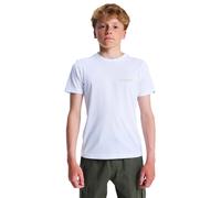 T-Shirt QUIKSILVER "Ev Desert Waves", Jungen, Gr. 14, weiß, 100% Baumwolle, Shirts T-Shirt (28102930-14) weiß