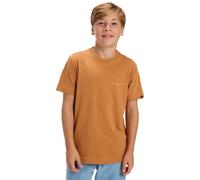 T-Shirt QUIKSILVER "Ev Desert Waves", Jungen, Gr. 8, almond, 100% Baumwolle, Shirts T-Shirt (92073257-8) almond