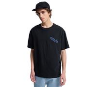 T-Shirt QUIKSILVER "EV Glass Of", Herren, Gr. S, schwarz, Obermaterial: 70% Baumwolle, 30% Baumwolle., Shirts T-Shirt (73448910-S) schwarz