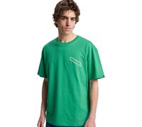 T-Shirt QUIKSILVER "EV Glass Of", Herren, Gr. XL, grün (leprechaun), Obermaterial: 70% Baumwolle, 30% Baumwolle., Shirts T-Shirt (14820507-XL) leprechaun