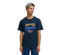 T-Shirt QUIKSILVER "EV Horizon Fade", Herren, Gr. XS, schwarz navy, Obermaterial: 70% Baumwolle, 30% Baumwolle., Shirts T-Shirt (17883741-XS) schwarz navy