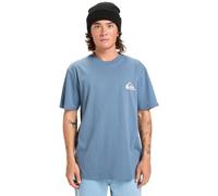 T-Shirt QUIKSILVER "Ev Mini Logo", Herren, Gr. M, blau (china blau), Obermaterial: 70% Baumwolle, 30% Baumwolle;, Shirts T-Shirt (90134567-M) china blau