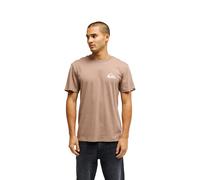 T-Shirt QUIKSILVER "Ev Mini Logo", Herren, Gr. L, braun (pine bark), Obermaterial: 70% Baumwolle, 30% Baumwolle., Shirts T-Shirt (53730624-L) pine bark