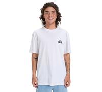 Quiksilver T-Shirt Ev Mini Logo SS Herren Weiß Gr. L 70% Baumwolle, 30% Baumwolle