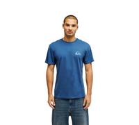 T-Shirt QUIKSILVER "Ev Mini Logo", Herren, Gr. S, blau (schwarz denim), Obermaterial: 70% Baumwolle, 30% Baumwolle., Shirts T-Shirt (58051416-S) schwarz denim