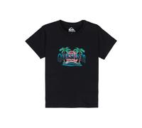 T-Shirt QUIKSILVER "Ev Palm Horizon", Jungen, Gr. 7(121-126cm), schwarz, Obermaterial: 70% Walkfrottier, 30% Walkfrottier;, Shirts T-Shirt (43678563-7) schwarz
