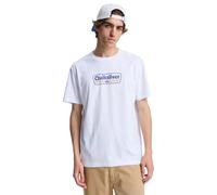 T-Shirt QUIKSILVER "EV Starting Grid", Herren, Gr. XS, weiß, Obermaterial: 70% Baumwolle, 30% Baumwolle., Shirts T-Shirt (64840930-XS) weiß