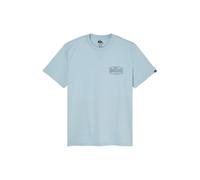 T-Shirt QUIKSILVER "Ev Surf Garage", Herren, Gr. M, blau (blau fog), Obermaterial: 70% Baumwolle, 30% Baumwolle., Shirts T-Shirt (73995211-M) blau fog
