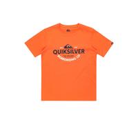 T-Shirt QUIKSILVER "Ev Typed Out", Jungen, Gr. 8, orange (tigerlily), Obermaterial: 100% Baumwolle., Shirts T-Shirt (79975158-8) tigerlily
