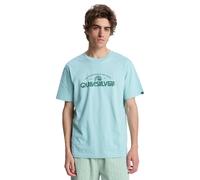 Quiksilver - EV Vista S/S - T-Shirt, Gr. L, türkis (BlueHaze)