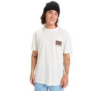 T-Shirt QUIKSILVER "Evo Crisis", Herren, Gr. XS, weiß, Obermaterial: 100% Baumwolle;, Shirts T-Shirt (34890927-XS) weiß