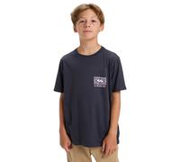 T-Shirt QUIKSILVER "Evo Crisis", Jungen, Gr. 14, india ink, Obermaterial: 100% Baumwolle;, Shirts T-Shirt (92296814-14) india ink