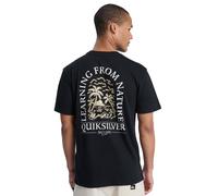 Quiksilver - EVO Learning From Nature S/S - T-Shirt, Gr. M, schwarz (Black)