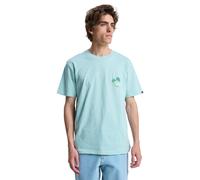 Quiksilver - EVO Learning From Nature S/S - T-Shirt, Gr. L, türkis (BlueHaze)