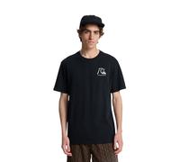T-Shirt QUIKSILVER "Evo Original", Herren, Gr. XXL, schwarz, Obermaterial: 100% Baumwolle., Shirts T-Shirt (90137029-XXL) schwarz