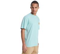 T-Shirt QUIKSILVER "Fruits Tide", Herren, Gr. L, blau (blau haze), Obermaterial: 100% Baumwolle., Shirts T-Shirt (96885625-L) blau haze