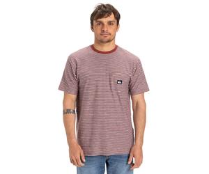T-Shirt QUIKSILVER "Kentin", Herren, Gr. S, blau (coronetblaukentinstripes), Obermaterial: 100% Walkfrottier;, Shirts T-Shirt (87743750-S)