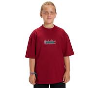 T-Shirt QUIKSILVER "Mercury Double Up", Jungen, Gr. 16, rot (biking rot), Obermaterial: 100% Walkfrottier;, Shirts T-Shirt (26855523-16) biking rot