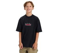 T-Shirt QUIKSILVER "Mercury Double Up", Jungen, Gr. 8, schwarz, Obermaterial: 100% Walkfrottier;, Shirts T-Shirt (16206101-8) schwarz