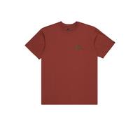 T-Shirt QUIKSILVER "MW Logo", Damen, Gr. XS, braun (henna), 100% Baumwolle, Shirts T-Shirt (59302452-XS) henna