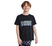 T-Shirt QUIKSILVER "NEXT GEN SHORT SLEEVE", Jungen, Gr. 16 (170/176), schwarz, Obermaterial: 100% Baumwolle, Shirts T-Shirt (71392008-16) schwarz