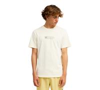 T-Shirt QUIKSILVER "One Piece Wanted", Herren, Gr. XXL, beige (bone weiß), Obermaterial: 100% Baumwolle., Shirts T-Shirt (17790134-XXL) bone weiß