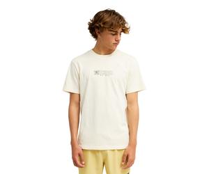 T-Shirt QUIKSILVER "One Piece Wanted", Herren, Gr. XXL, beige (bone weiß), Obermaterial: 100% Baumwolle., Shirts T-Shirt (17790134-XXL) bone weiß