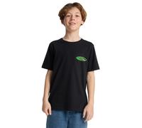 T-Shirt QUIKSILVER "Quik Globe", Jungen, Gr. 12(148-156cm), schwarz, Obermaterial: 70% Baumwolle, 30% Baumwolle., Shirts T-Shirt (97101142-12) schwarz