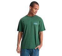 T-Shirt QUIKSILVER "Quikglobe", Herren, Gr. M, forest, Obermaterial: 100% Baumwolle., Shirts T-Shirt (33198064-M) forest
