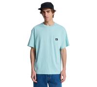 T-Shirt QUIKSILVER "Salt Water Pocket", Jungen, Gr. M, blau haze, Obermaterial: 100% Baumwolle., Shirts T-Shirt (99474035-M) blau haze