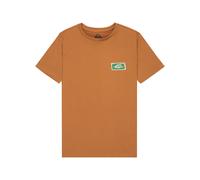 T-Shirt QUIKSILVER "Serenity Splash", Jungen, Gr. 12(148-156cm), tobacco braun, Obermaterial: 70% Baumwolle, 30% Baumwolle., Shirts T-Shirt (73290305-12) tobacco braun