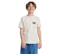 T-Shirt QUIKSILVER "Serenity Splash", Jungen, Gr. 8, bone weiß, Obermaterial: 70% Baumwolle, 30% Baumwolle., Shirts T-Shirt (79670339-8) bone weiß
