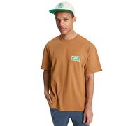 T-Shirt QUIKSILVER "Serenity Splash", Jungen, Gr. XL, braun (tobacco braun), Obermaterial: 100% Baumwolle., Shirts T-Shirt (61659525-XL) tobacco braun
