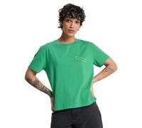 T-Shirt QUIKSILVER "Standard", Damen, Gr. M, grün (leprechaun), Obermaterial: 100% Baumwolle., Shirts T-Shirt (40352900-M) leprechaun