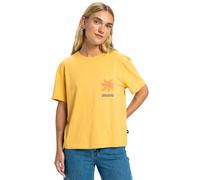 T-Shirt QUIKSILVER "Standard", Damen, Gr. XL, rattan, 100% Baumwolle, Shirts T-Shirt (54634418-XL) rattan